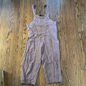 Purple jumpsuit